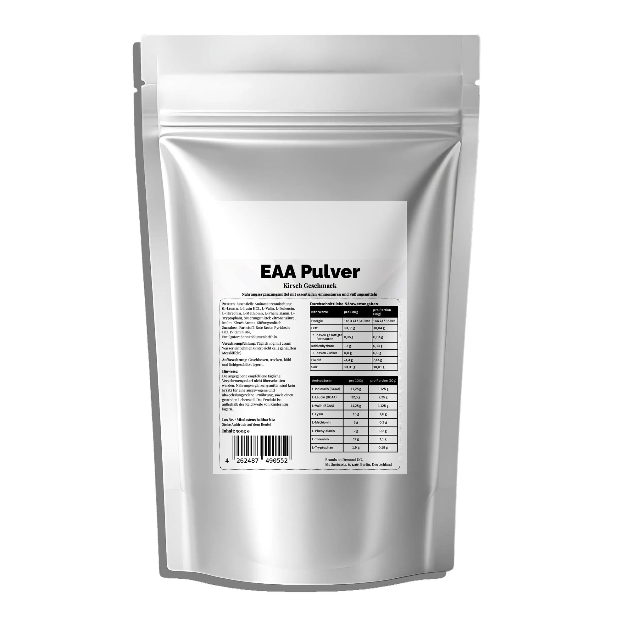 EAA (Essentielle Aminosäuren) Kirsche - 500g