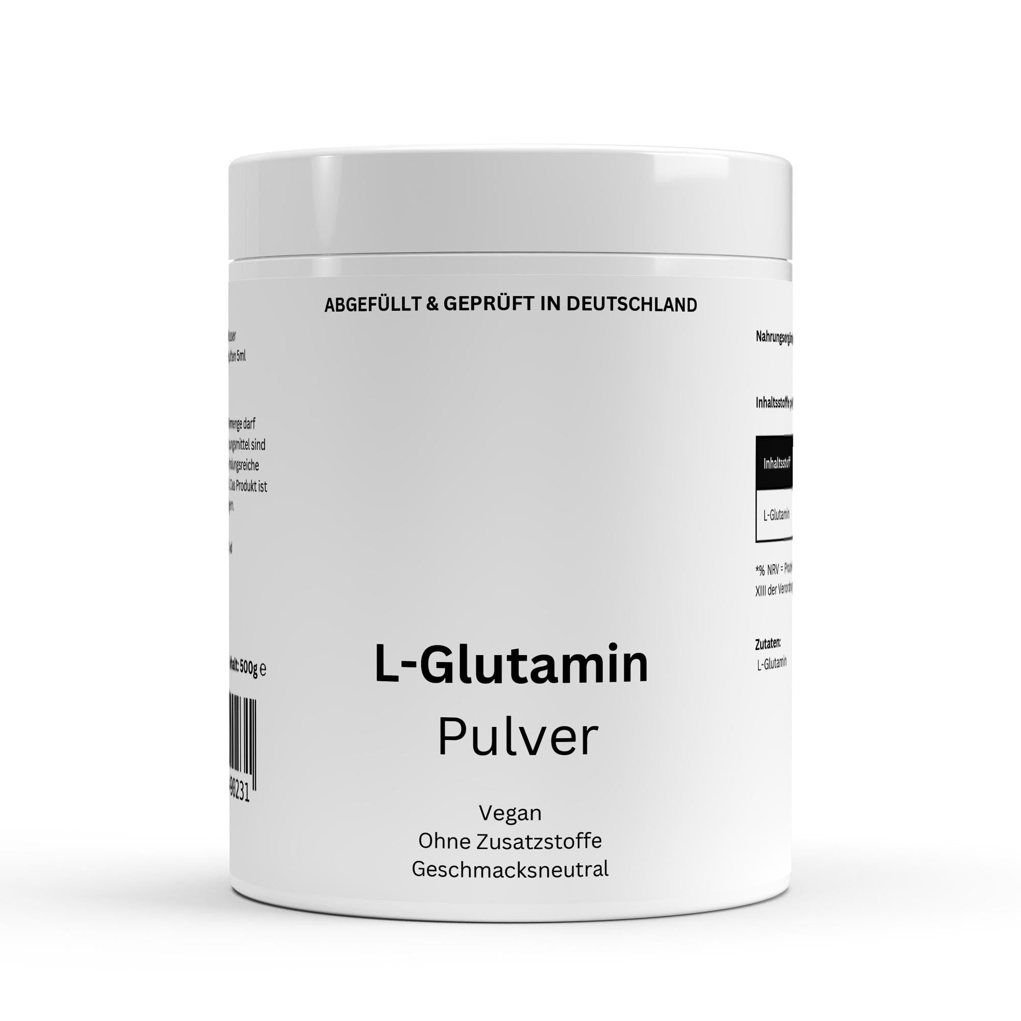 L-Glutamin Pulver - 500g