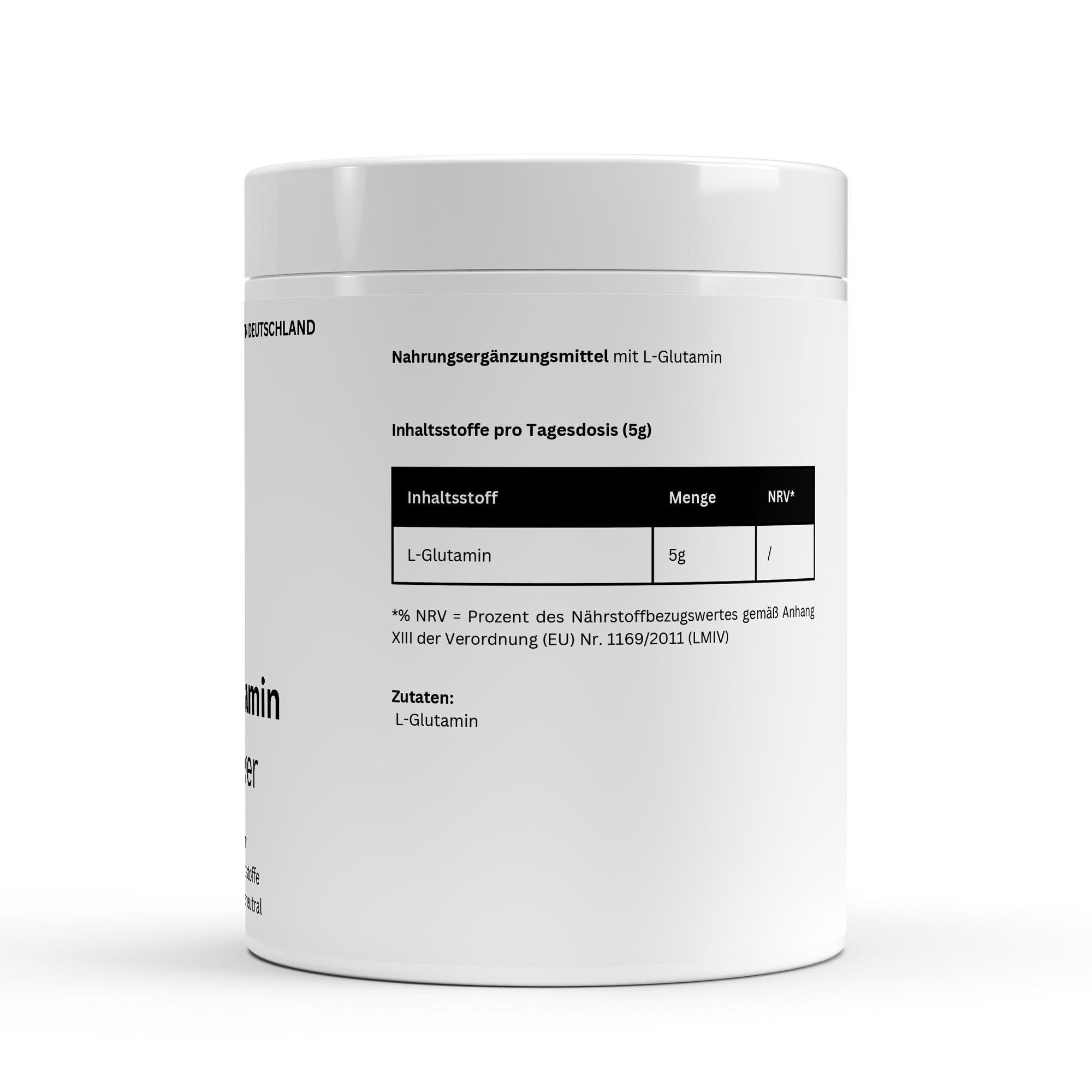 L-Glutamin Pulver - 500g